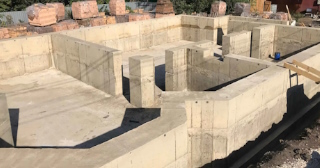 Фундамент с цокольным этажом под ключ заказать в Белогорске - фундамент цокольный этаж под ключ цена от 7269 руб за м2