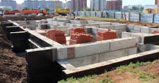 Фундаменты промышленных зданий в Белогорске цена от 24920 руб. - заказать строительство фундамента промздания под стальные колонны